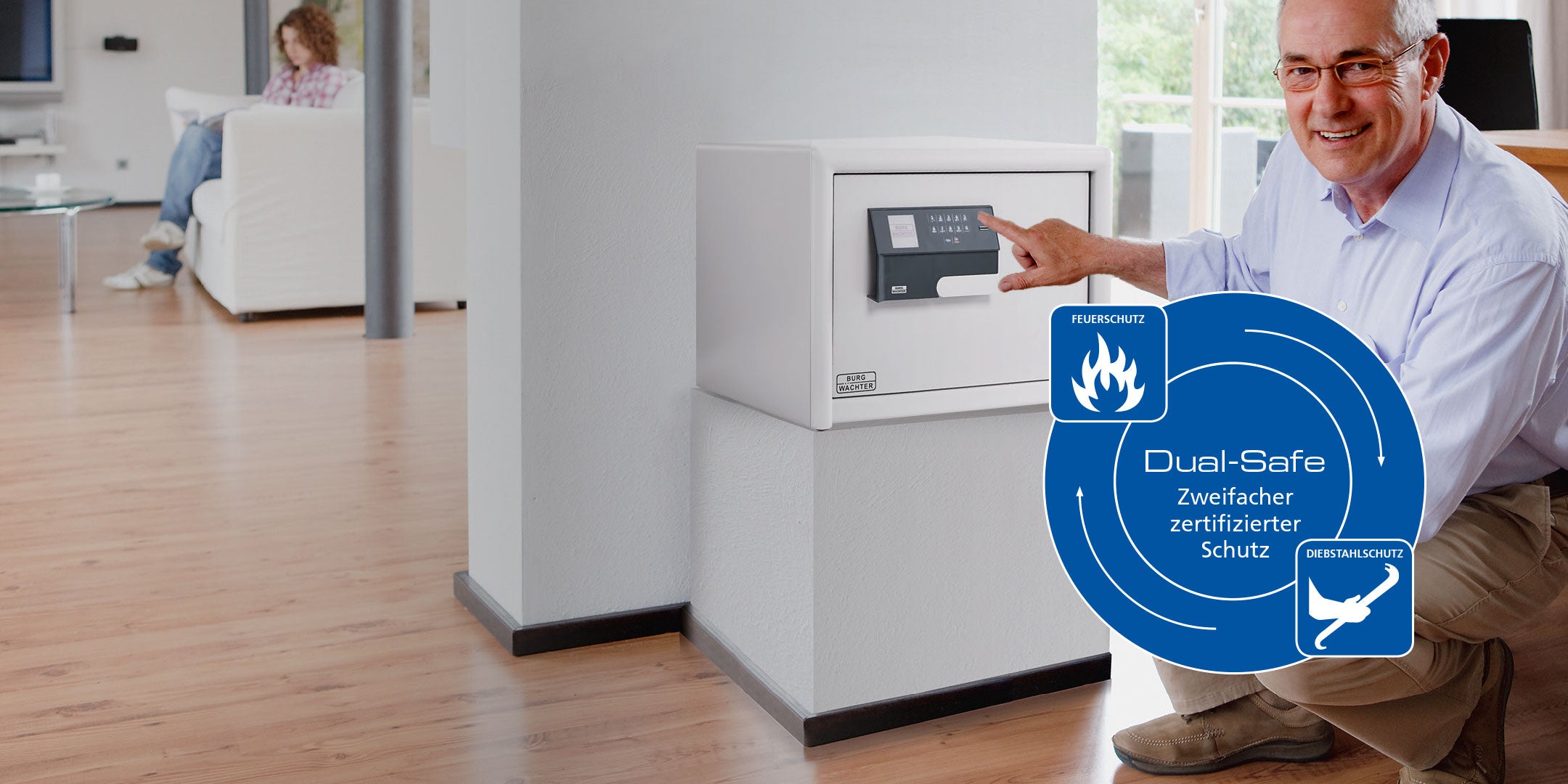 BURG-WÄCHTER Tresor Dual-Safe